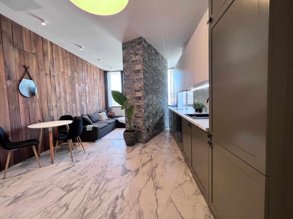 Apartment In Axis Towers, Tbilisi Business Center Exterior foto